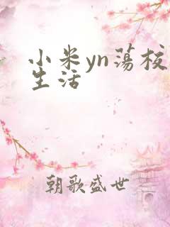 小米yn荡校园生活