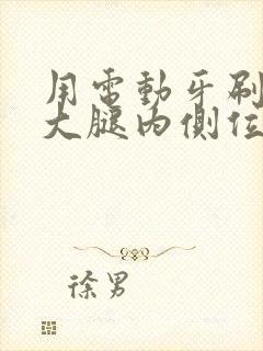 用电动牙刷放在大腿内侧位置作文