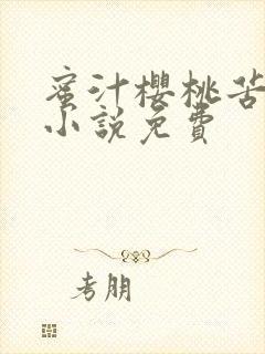 蜜汁樱桃苦咖啡小说免费