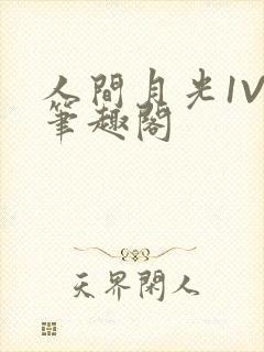 人间月光1V4笔趣阁