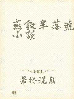 燕钗半落琥珀糖小说