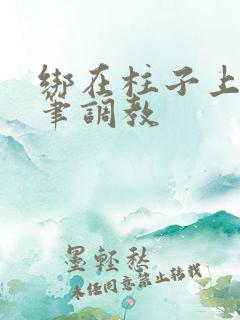 绑在柱子上用毛笔调教