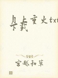 月上重火txt下载