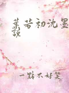 叶若初沈墨寒小说