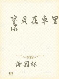 宝贝在车里想要你