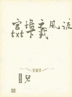 官场之风流人生txt下载