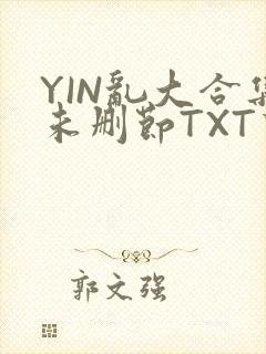 YIN乱大合集未删节TXT下载