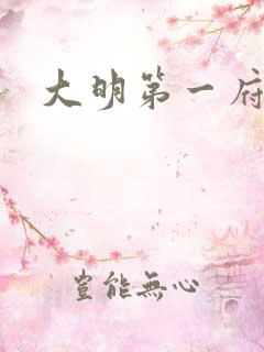 大明第一府