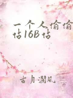 一个人偷偷看B站16B站