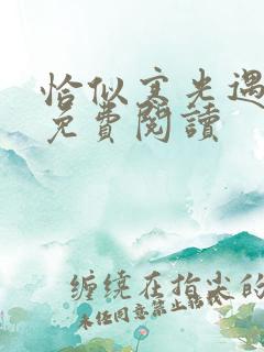 恰似寒光遇骄阳免费阅读