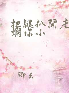 把腿扒开老子臊烂你小