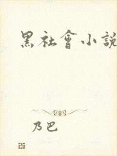 黑社会小说下载