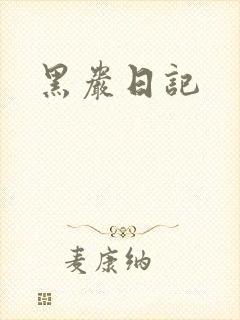 黑岩日记
