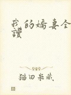 我的娇妻全文阅读