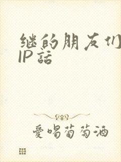 继的朋友们SVIP话