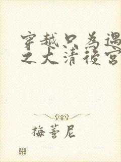 穿越只为遇见你之大清后宫的幸福生活