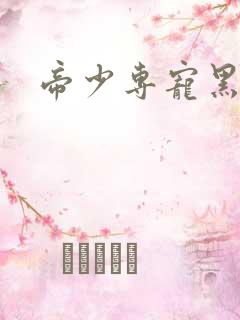 帝少专宠黑道妻