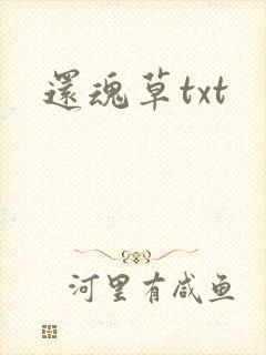 还魂草txt