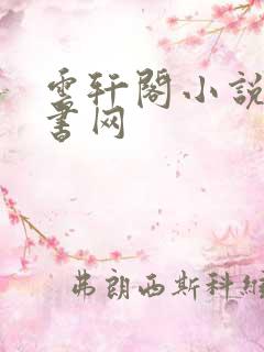 云轩阁小说电子书网