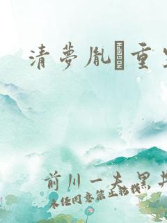 清梦胤礽重生