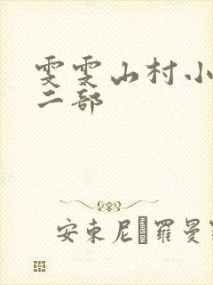 雯雯山村小说第二部