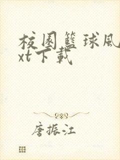 校园篮球风云txt下载