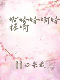 啊哈哈啊哈哈好棒啊