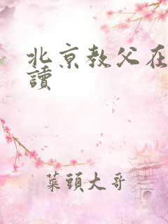 北京教父在线阅读