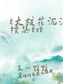 t大校花沉浮录续集txt