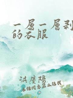 一层一层剥开你的衣服