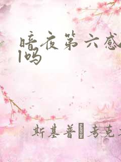 暗夜第六感是bl吗