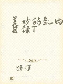 美妙的乱肉沉沦目录T