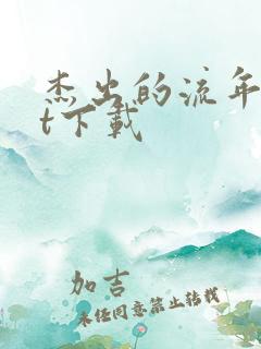 杰出的流年txt下载