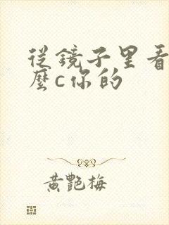 从镜子里看我怎么c你的