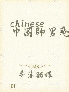 chinese中国帅男飞机