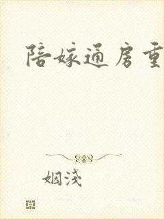 陪嫁通房重生记