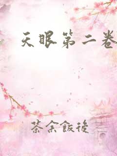 天眼第二卷