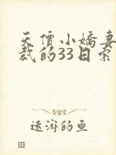 天价小娇妻,总裁的33日索情全文免费