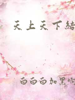 天上天下结局