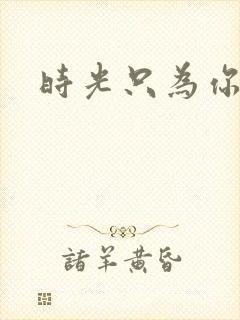 时光只为你停留