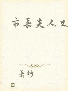 市长夫人又跑了