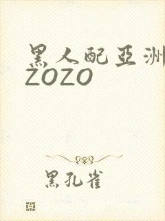 黑人配亚洲女人ZOZO