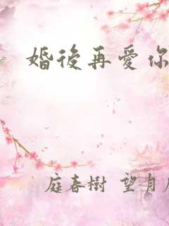 婚后再爱你