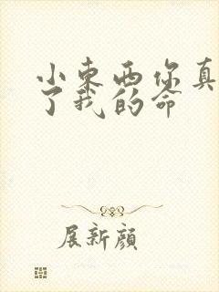 小东西你真能要了我的命