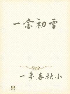 一念初雪