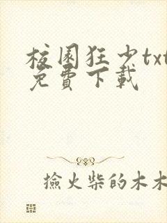 校园狂少txt免费下载