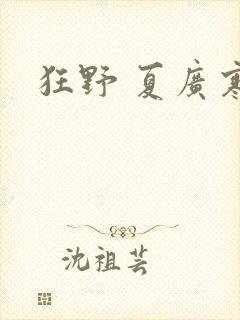 狂野 夏广寒