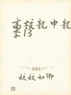 高校龙中龙第二季13