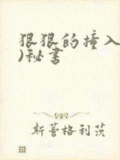 狠狠的撞入(h)秘书