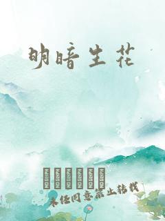 明暗生花
